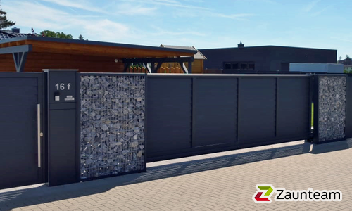 Schiebetor Aluminium wurde in Blankenburg von Zaunteam Magdeburg-Harz, Halberstadt im Jahr 2022 erstellt.