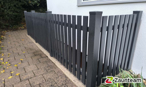 Classic Aluzaun aufgeschraubt wurde in Trüllikon von Zaunteam Neftenbach, Neftenbach im Jahr 2025 erstellt.