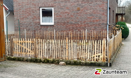 Kastanienzaun wurde in Hankensbüttel von Zaunteam Südheide-Altmark, Hankensbüttel im Jahr 2023 erstellt.