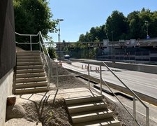 Geländer Stahl diverse wurde in St. Gallen von Zaunteam Appenzellerland, Wasserauen im Jahr 2025 erstellt.