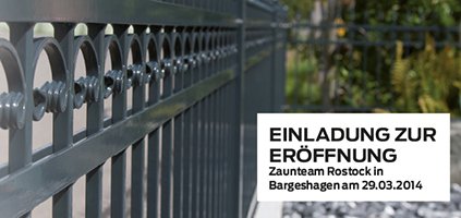 Zaunteam Rostock Eröffnung