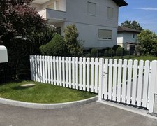 Vinylzaun Galant Dublin wurde in Ruggell von Zaunteam Heidiland, Bad Ragaz im Jahr 2024 erstellt.
