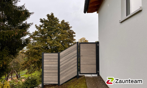 BPC Systemprofil einbetoniert wurde in Wiggensbach von Zaunteam Allgäu, Bad Hindelang - Unterjoch im Jahr 2024 erstellt.