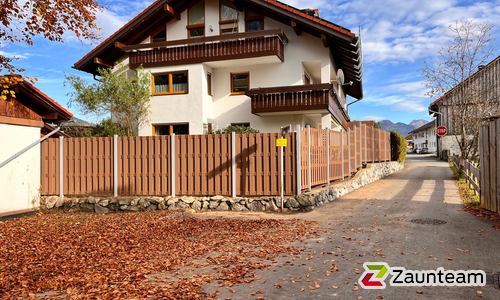 WPC Sichtschutz Diverse wurde in Sonthofen von Zaunteam Allgäu, Bad Hindelang - Unterjoch im Jahr 2024 erstellt.