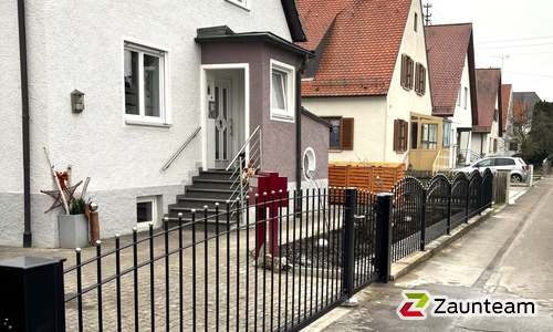 Klassikzauntor 2-flüglig wurde in Stettenhofen von Zaunteam Schwaben-Nord, Todtenweis im Jahr 2024 erstellt.