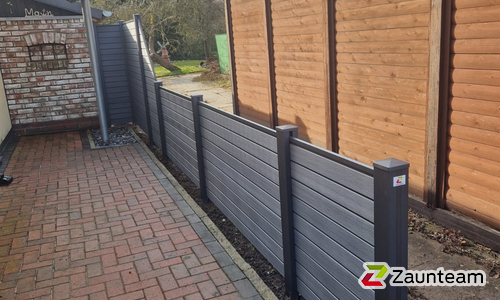 BPC Systemprofil einbetoniert wurde in Sande von Zaunteam Friesische-Wehde, Zetel im Jahr 2026 erstellt.