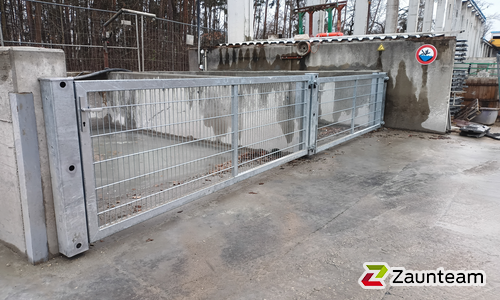 Doppelstabmattentor 1-flüglig wurde in Wendelstein von Zaunteam Nürnberg, Rohr-Gustenfelden im Jahr 2025 erstellt.