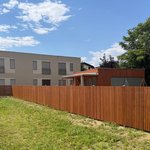 Holz Sichtschutz wurde in Klagenfurt  von Zaunteam Kärnten-Ost, Bodensdorf im Jahr 2026 erstellt.