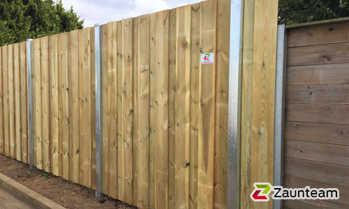 Holz Sichtschutz wurde in Lübbecke von Zaunteam Kischkel, Lübbecke im Jahr 2021 erstellt.