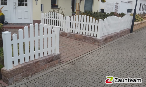 Classic Aluzaun aufgeschraubt wurde in Lutherstadt Wittenberg von Zaunteam Fläming, Coswig im Jahr 2021 erstellt.