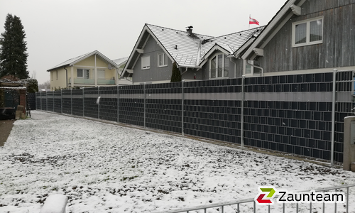 Doppelstabmatten mit Flechtfix diverse wurde in Koblach von Zaunteam Vorarlberg, Dornbirn im Jahr 2018 erstellt.