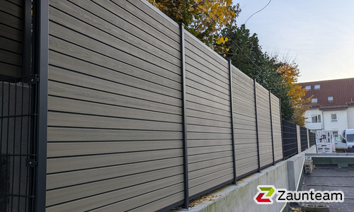 BPC Systemprofil in Aussparung wurde in Öhringen von Zaunteam Schwäbisch Hall, Schwäbisch Hall im Jahr 2025 erstellt.