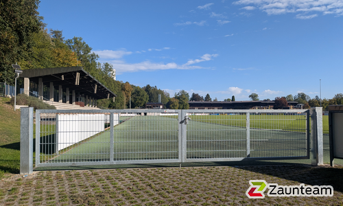 Doppelstabmattentor 2-flüglig wurde in Landsberg von Zaunteam Ammersee, Hofstetten im Jahr 2026 erstellt.