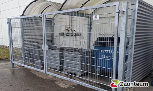 Doppelstabmattentor 2-flüglig wurde in Heidenheim von Zaunteam Ulm, Lonsee im Jahr 2026 erstellt.