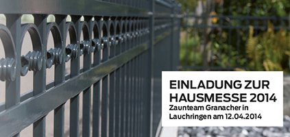 Zaunteam Granacher Hausmesse