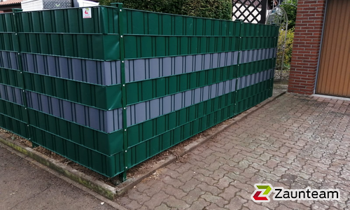 Doppelstabmatten mit Flechtfix diverse wurde in Gronau von Zaunteam Weser-Leine, Salzhemmendorf im Jahr 2020 erstellt.