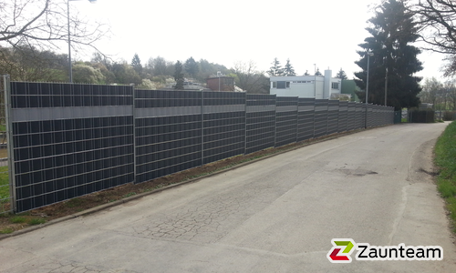 Flechtfix Vario Sichtschutz RAL Standardfarben wurde in Kornwestheim von Zaunteam Neckar-Enz, Sachsenheim im Jahr 2014 erstellt.