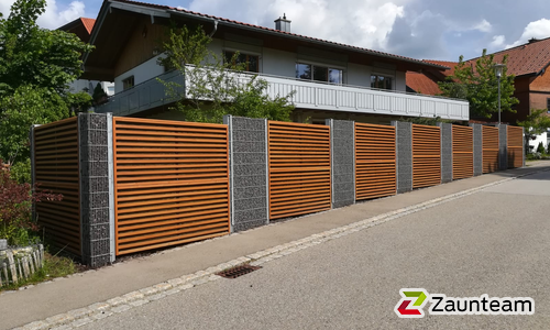 Schallschutzzaun Noistop Wood wurde in Oberreute von Zaunteam Allgäu, Bad Hindelang - Unterjoch im Jahr 2021 erstellt.