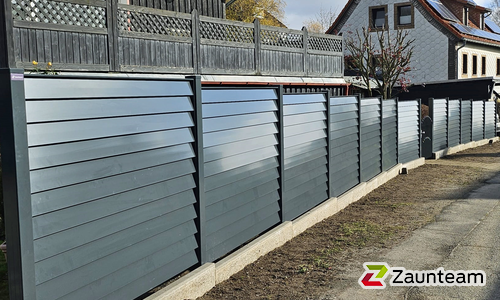 Aluminium Sichtschutz wurde in Schierke von Zaunteam Magdeburg-Harz, Halberstadt im Jahr 2024 erstellt.