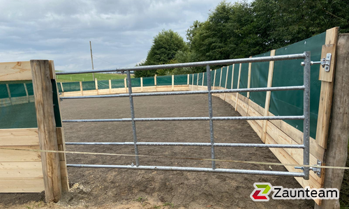 Weidetor ausziehbar wurde in Extertal von Zaunteam Weser-Leine, Salzhemmendorf im Jahr 2021 erstellt.