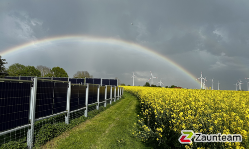 Solarzaun wurde in Züsedom von Zaunteam Pasewalk, Pasewalk im Jahr 2024 erstellt.