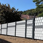 Flechtfix Vario Sichtschutz RAL Standardfarben wurde in Burladingen von Zaunteam Zollernalb, Burladingen-Ringingen im Jahr 2026 erstellt.