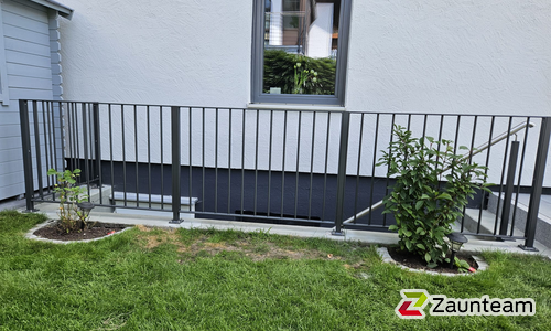 Staketengeländer ohne Handlauf wurde in Wiggensbach von Zaunteam Allgäu, Bad Hindelang - Unterjoch im Jahr 2025 erstellt.