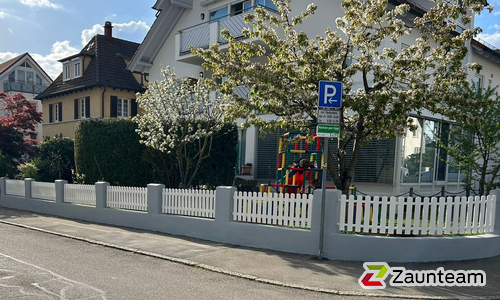 Classic Aluzaun aufgeschraubt wurde in Ostfildern von Zaunteam Fenzhöfe Oberwälden, Oberwälden im Jahr 2024 erstellt.