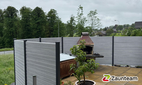 Alu Systemprofil diverse wurde in Rüthi von Zaunteam Rheintal, Widnau im Jahr 2025 erstellt.