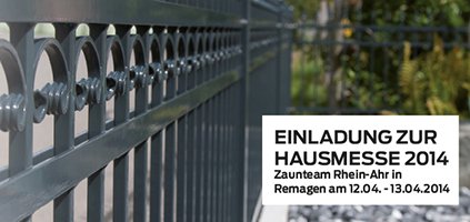 Zaunteam Rhein-Ahr Hausmesse