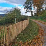Kastanienzaun wurde in Holzhausen  von Zaunteam Lkr. Rottweil, Dietingen-Rotenzimmern im Jahr 2025 erstellt.