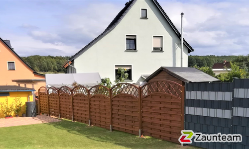 Dichtzaun wurde in Höckendorf von Zaunteam Dresden-Süd, Dresden im Jahr 2021 erstellt.