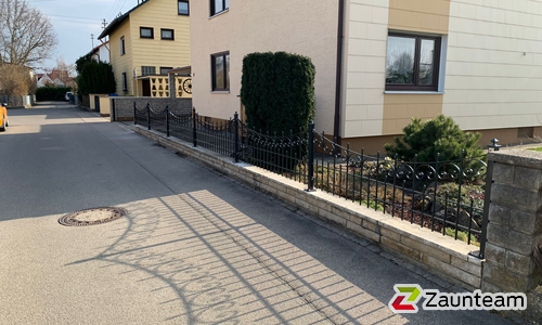Klassikzaun Zeus wurde in Derching von Zaunteam Schwaben-Nord, Todtenweis im Jahr 2021 erstellt.