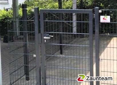 Doppelstabmattentor 1-flüglig wurde in Lübbecke von Zaunteam Kischkel, Lübbecke im Jahr 2021 erstellt.