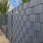 Flechtfix Vario Sichtschutz RAL Standardfarben wurde in Sande von Zaunteam Friesische-Wehde, Zetel im Jahr 2026 erstellt.