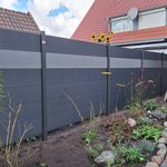 WPC Sichtschutz Diverse wurde in Bockhorn von Zaunteam Friesische-Wehde, Zetel im Jahr 2025 erstellt.