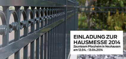 Zaunteam Pforzheim Hausmesse